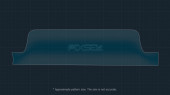 Protective glass Pixsel for dashboard SMART #1 - 12“ 2022 -