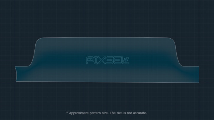 Protective glass Pixsel for dashboard SMART #1 - 12“ 2022 -
