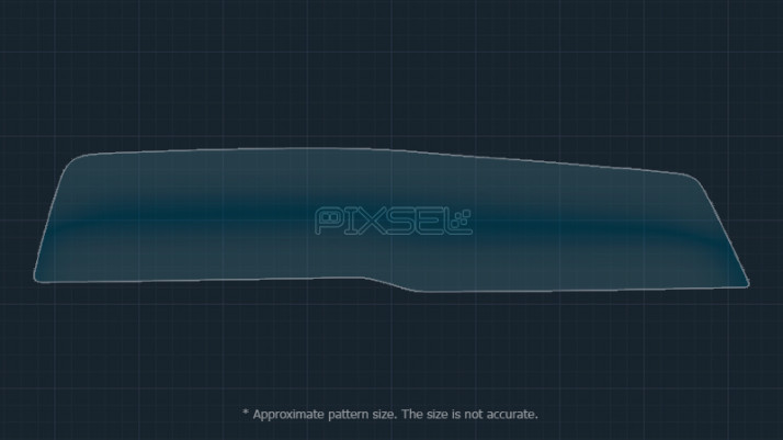 Protective glass Pixsel for dashboard KIA NIRO - 30.3“ 2022 -