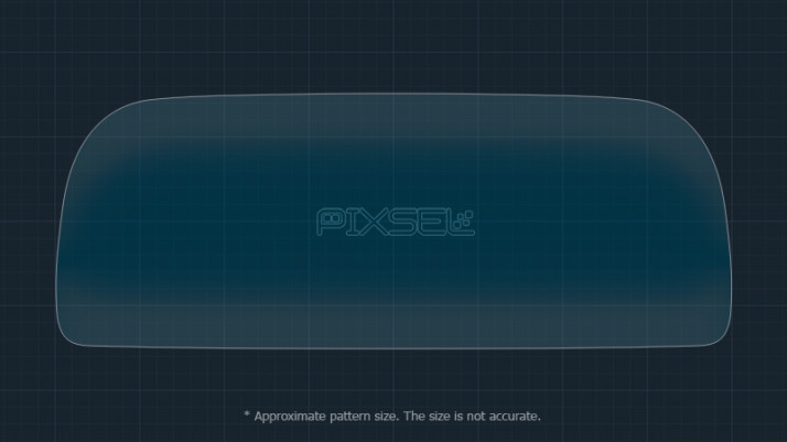 Protective glass Pixsel for dashboard HYUNDAI PALISADE - 12.2“ 2023 -