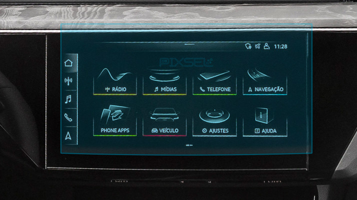 Захисне скло Pixsel на монітор AUDI Q8 E-Tron - 11.3“ 2019 -