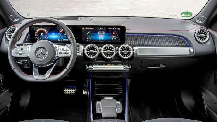 Protective glass Pixsel for dashboard MERCEDES BENZ EQB - 24.7“ 2021 -
