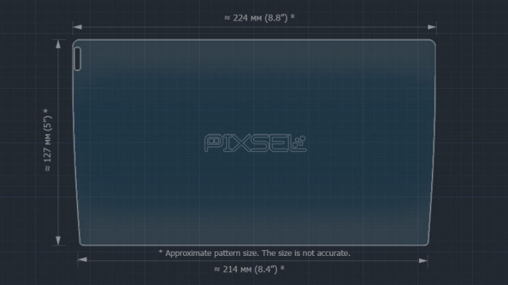 Protective glass Pixsel for monitor TORSSEN 2K - 9“
