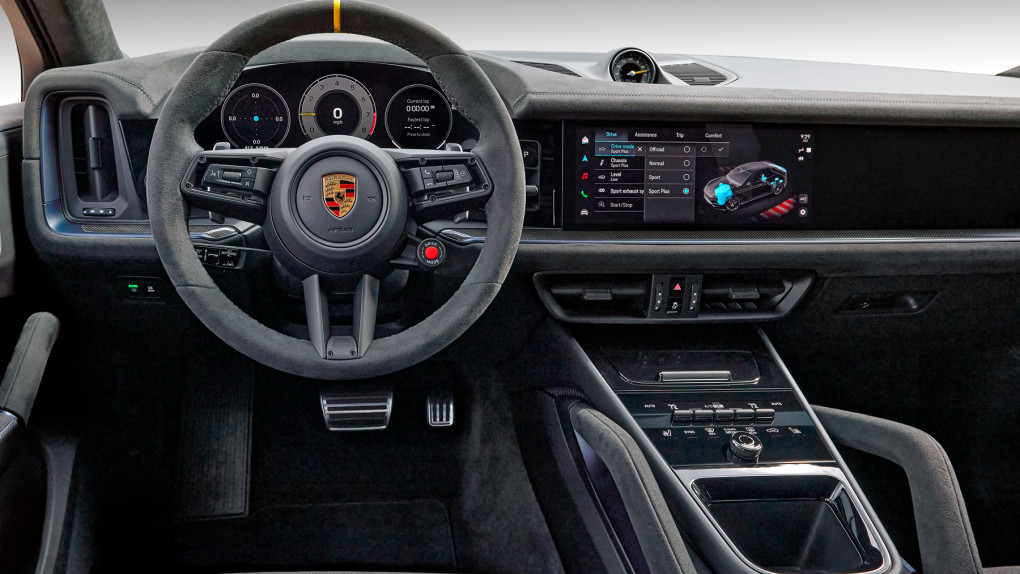 Защитное стекло Pixsel на монитор PORSCHE CAYENNE - 13.6“ 2023 --1