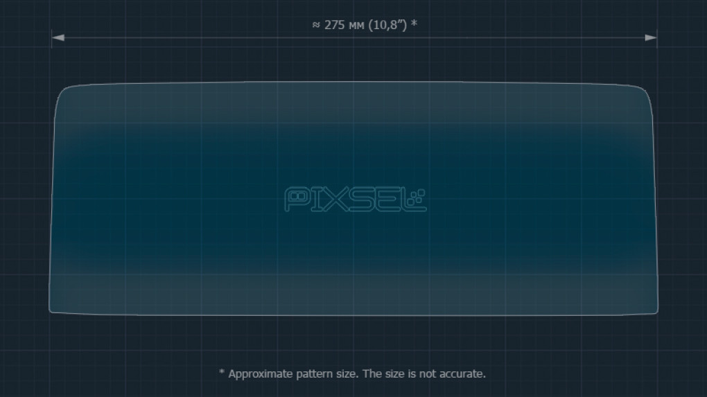 Защитное стекло Pixsel на монитор MAZDA CX-5 - 11.6“ 2020 --2