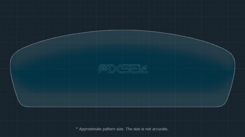 Protective glass Pixsel for dashboard PORSCHE CAYENNE - 15.2“ 2023 --2