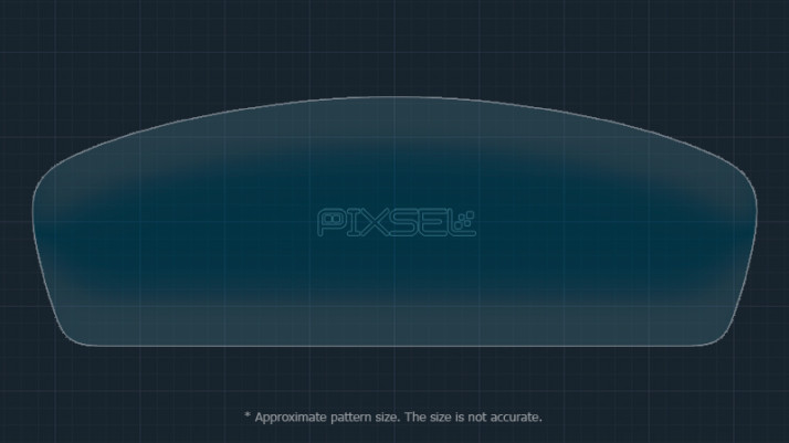 Protective glass Pixsel for dashboard PORSCHE CAYENNE - 15.2“ 2023 -