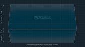 Protective glass Pixsel for monitor PEUGEOT 408 - 13.3“ 2022 -