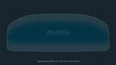 Protective glass Pixsel for dashboard SERES SF5 - 12“ 2019 -