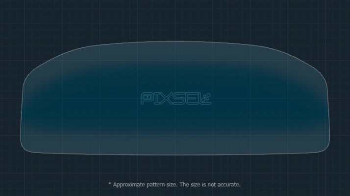 Protective glass Pixsel for dashboard SERES SF5 - 12“ 2019 -
