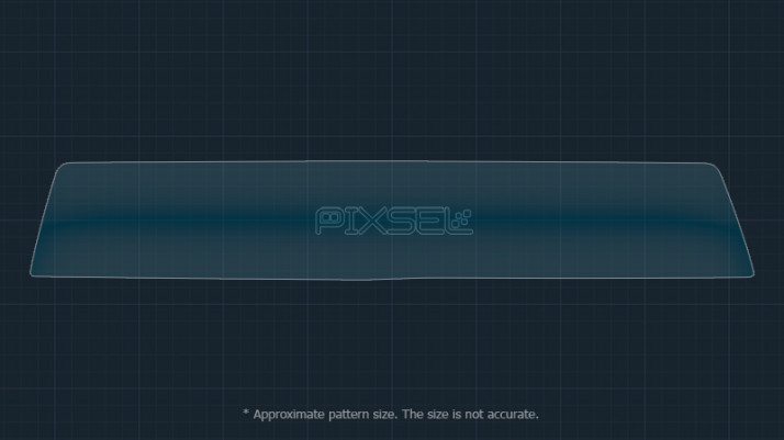 Protective glass Pixsel for dashboard NISSAN ARIYA - 31.8“ 2022 -