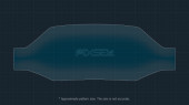 Protective glass Pixsel for dashboard LAMBORGHINI HURACAN - 12“ 2022 -