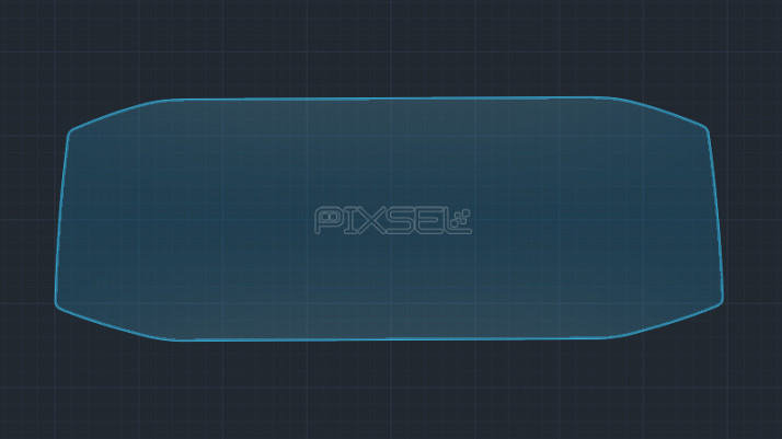 Protective glass Pixsel for dashboard SEAT IBIZA - 9.9“ 2021 -