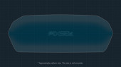 Protective glass Pixsel for dashboard AUDI A3 / S3 / RS3 - 11.9“ 2020 -