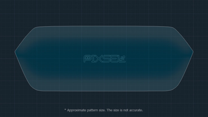 Protective glass Pixsel for dashboard TOYOTA bZ4X - 12.7“ 2022 -