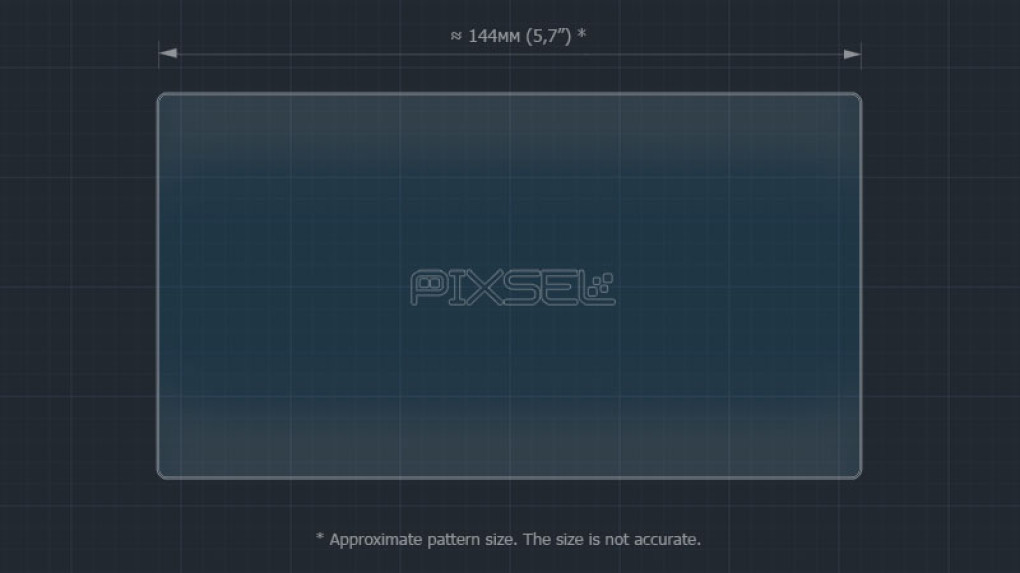 Ochronne szkło Pixsel na monitor BMW 4 / M4 - 6.5“ 2013 - 2020 (F32, F33, F36, F82, F83)-2