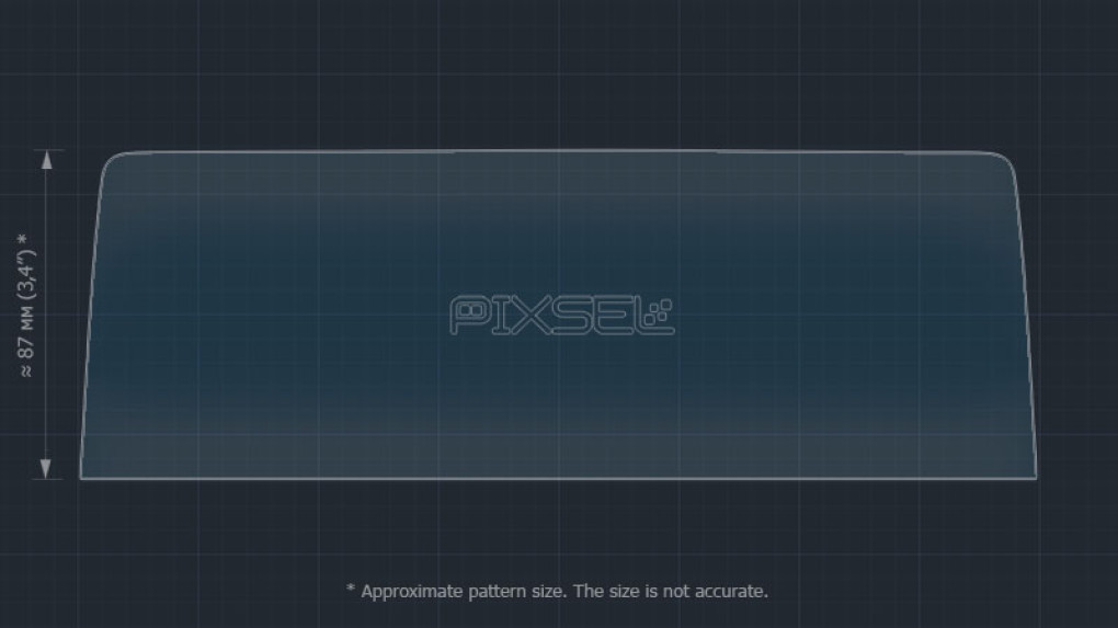 Protective glass Pixsel for monitor BMW 4 / M4 - 10.6“ 2013 - 2020 (F32, F33, F36, F82, F83)-2