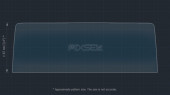 Protective glass Pixsel for monitor BMW 4 / M4 - 10.6“ 2013 - 2020 (F32, F33, F36, F82, F83)