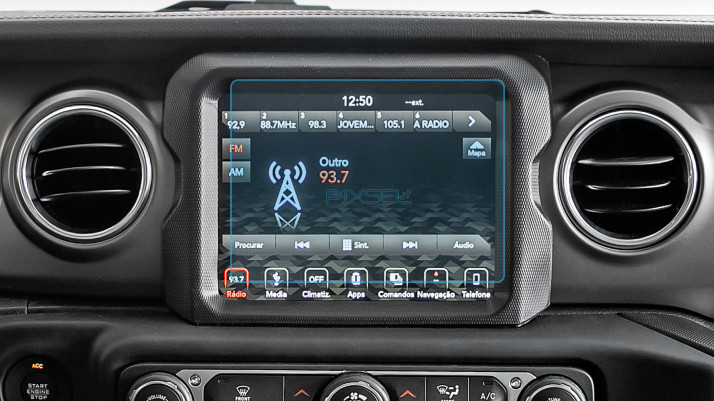 Protective glass Pixsel for monitor JEEP WRANGLER - 8.2“ 2018 -