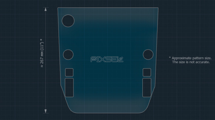 Protective glass Pixsel for monitor SUBARU OUTBACK - 14.4“ 2020 -