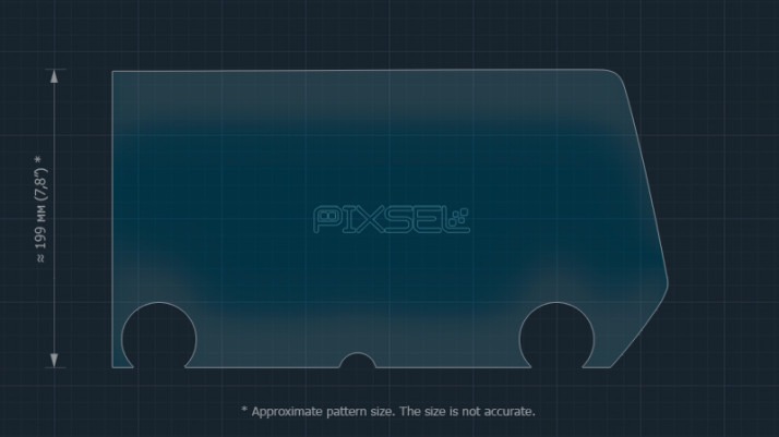Protective glass Pixsel for monitor LEXUS RX - 16.5“ 2023 -