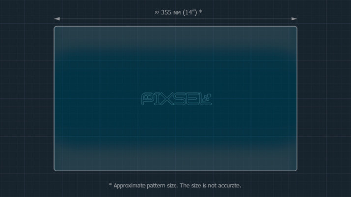 Protective glass Pixsel for monitor BYD YUAN PLUS - 16.3“ 2022 -