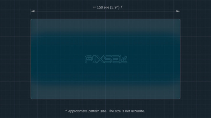 Protective glass Pixsel for monitor JAC iev7L - 6.7“ 2019 -
