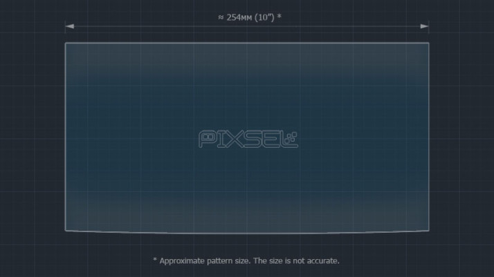 Protective glass Pixsel for monitor AUDI E-TRON - 11.3“ 2019 -
