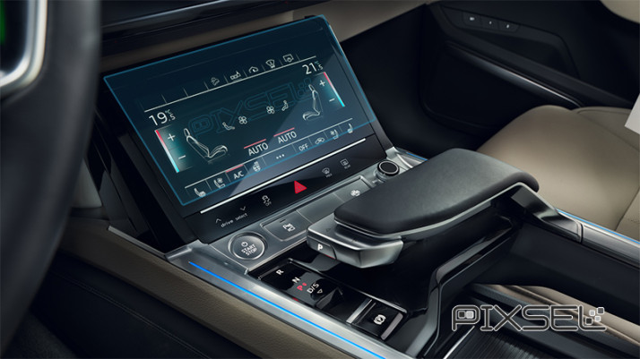 Protective glass Pixsel for climate-control AUDI E-TRON - 10.2“ 2019 -