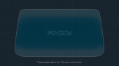 Protective glass Pixsel for dashboard BYD YUAN PRO - 10.3“ 2021 -