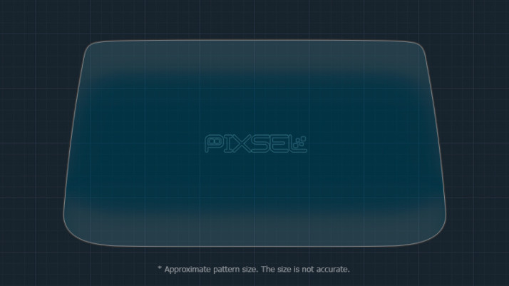 Protective glass Pixsel for dashboard BYD YUAN PRO - 10.3“ 2021 -