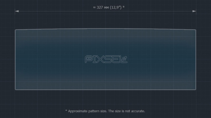 Protective glass Pixsel for monitor PORSCHE PANAMERA - 13.6“ 2017 - 2023