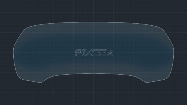 Protective glass Pixsel for dashboard BMW X5 - 14.2“ 2019 - 2022 (G05)