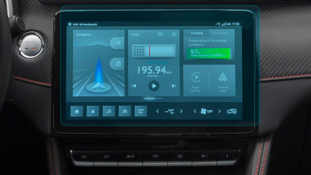 Protective glass Pixsel for monitor MG ZS - 11.8“ 2021 -