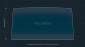 Protective glass Pixsel for monitor MG HS - 12“ 2018 -