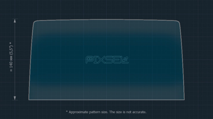 Protective glass Pixsel for monitor MG HS - 12“ 2018 -