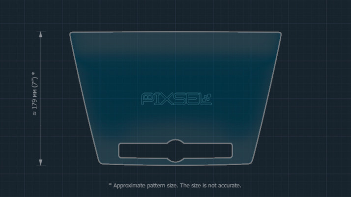 Protective glass Pixsel for monitor MG 5 - 13.1“ 2020 -