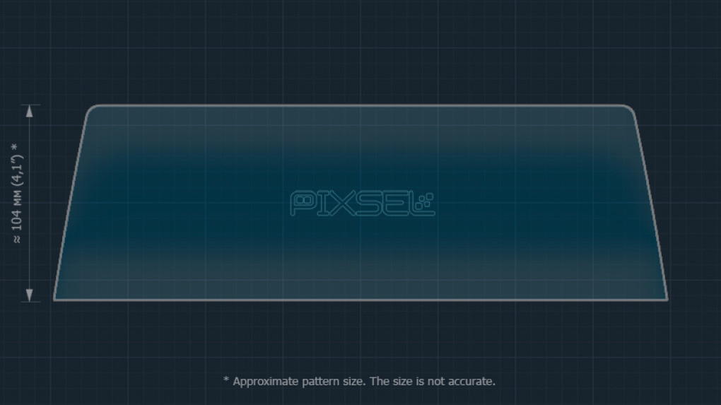 Protective glass Pixsel for monitor BMW X3 - 13.4“ 2022 - (G01)-2