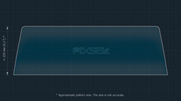 Protective glass Pixsel for monitor BMW X3 - 13.4“ 2022 - (G01)