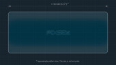 Protective glass Pixsel for dashboard RIVIAN R1T - 13.8“ 2022 -