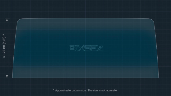 Protective glass Pixsel for monitor CHERY Tiggo 7 Pro - 12.6“ 2020 -