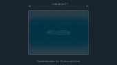 Protective glass Pixsel for monitor DODGE DURANGO - 8.3“ 2021 -