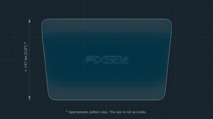 Ochronne szkło Pixsel na monitor WELTMEISTER W6 - 10.5“ 2021 -