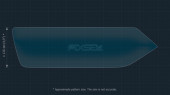 Protective glass Pixsel for monitor GEELY Atlas PRO - 18.1“ 2022 -