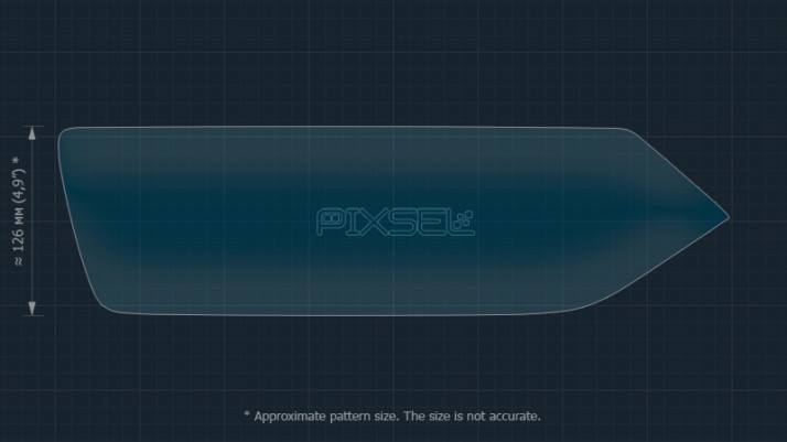 Protective glass Pixsel for monitor GEELY Atlas PRO - 18.1“ 2022 -