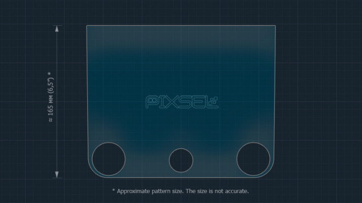 Protective glass Pixsel for monitor NETA U Pro 400 - 6.5“ 2022 -