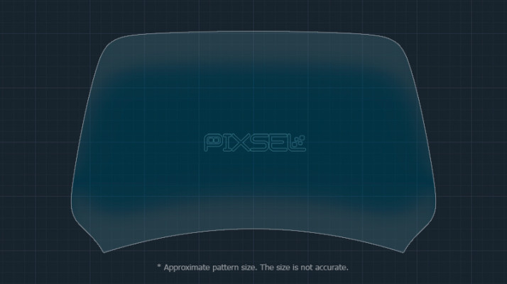Protective glass Pixsel for dashboard BYD YUAN PLUS - 7.8“ 2022 -
