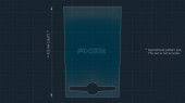 Protective glass Pixsel for monitor MG Marvel R - 19.6“ 2021 -