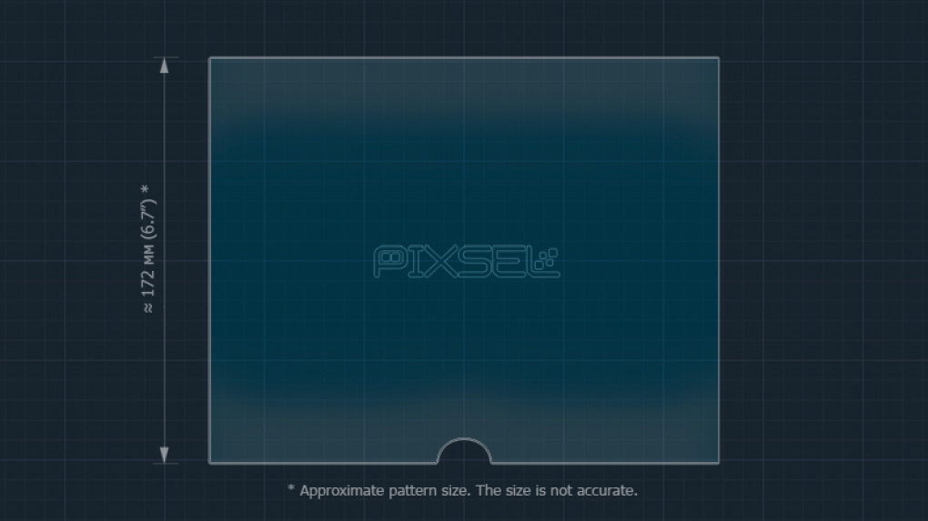 Защитное стекло Pixsel на монитор LEXUS NX - 10.8“ 2022 --2