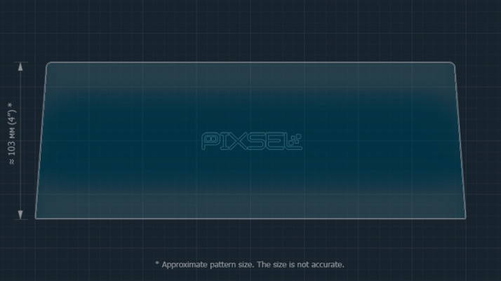 Protective glass Pixsel for monitor PEUGEOT LANDTREK - 11.9“ 2020 -